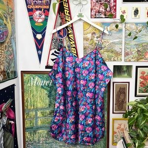Vintage Floral Slip Dress